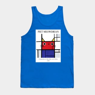 Meowdrian Tank Top